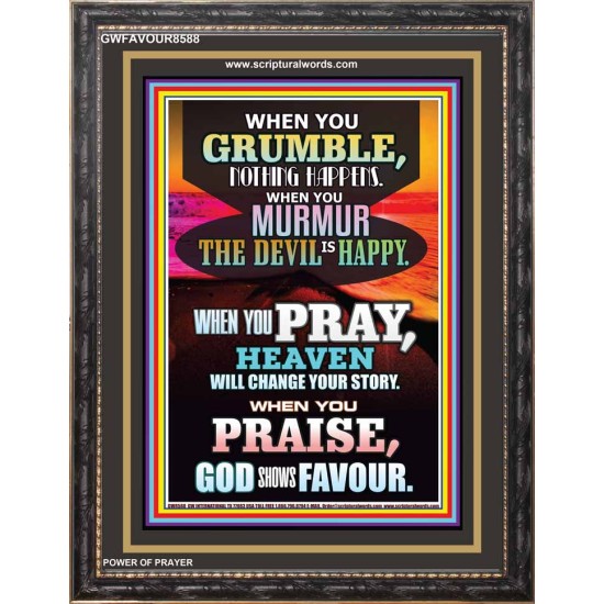 PRAYER WORKS   Framed Religious Wall Art    (GWFAVOUR8588)   