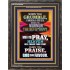 PRAYER WORKS   Framed Religious Wall Art    (GWFAVOUR8588)   "33x45"