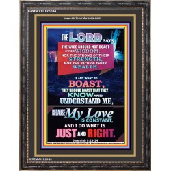 MY LOVE IS CONSTANT   Bible Verse Wall Art Frame   (GWFAVOUR8594)   