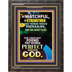 PERFECT BEFORE GOD   Scripture Art Frame   (GWFAVOUR8608)   