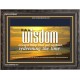 WALK IN WISDOM   Bible Verse Wall Art   (GWFAVOUR865)   