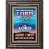 JEHOVAH ADONAI TSEBAOTH THE LORD OF HOSTS   Framed Bedroom Wall Decoration   (GWFAVOUR8650)   "33x45"