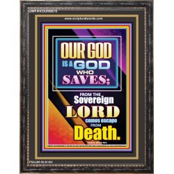 THE SOVREIGN GOD   Christian Paintings Acrylic Glass Frame   (GWFAVOUR8670)   
