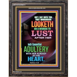 ADULTERY   Framed Bible Verse   (GWFAVOUR8673)   