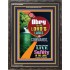 OBEY THE LORDS  COMMANDS   Bible Verses  Picture Frame Gift   (GWFAVOUR8685)   "33x45"