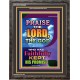 PRAISE THE LORD   Bible Verses Framed for Home   (GWFAVOUR8689)   