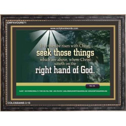 SEEK THOSE THINGS   Framed Bible Verse   (GWFAVOUR871)   