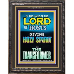 THE TRANSFORMER   Bible Verse Acrylic Glass Frame   (GWFAVOUR8789)   