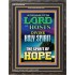 THE SPIRIT OF HOPE   Bible Verses Wall Art Acrylic Glass Frame   (GWFAVOUR8798)   "33x45"