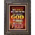 THE MIGHTY GOD OF ISRAEL   Framed Bible Verses   (GWFAVOUR8850)   "33x45"