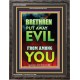 PUT AWAY EVIL   Inspirational Bible Verses Framed   (GWFAVOUR8855)   