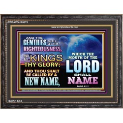 A NEW NAME   Contemporary Christian Paintings Frame   (GWFAVOUR8875)   "45x33"