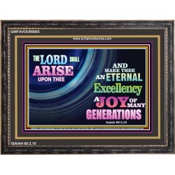 AN ETERNAL EXCELLENCY   Bible Verses Wall Art Acrylic Glass Frame   (GWFAVOUR8885)   