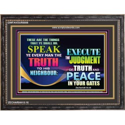 SPEAK THE TRUTH   Wall Dcor   (GWFAVOUR8898)   