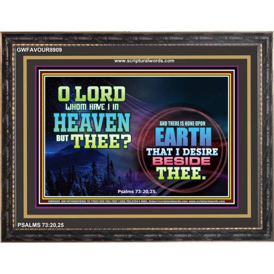WHOM HAVE I IN HEAVEN   Contemporary Christian poster   (GWFAVOUR8909)   