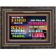 WIPE AWAY YOUR TEARS   Framed Sitting Room Wall Decoration   (GWFAVOUR8918)   