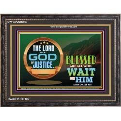 A GOD OF JUSTICE   Kitchen Wall Art   (GWFAVOUR8957)   "45x33"
