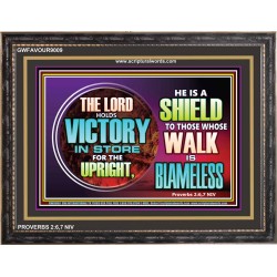 VICTORY FOR THE UPRIGHT   Religious Art   (GWFAVOUR9009)   "45x33"