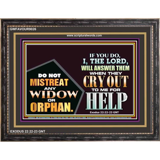 WIDOWS AND ORPHANS   Biblical Art   (GWFAVOUR9026)   