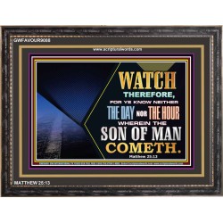 WATCH AND PRAY   Inspiration office art and wall dcor   (GWFAVOUR9088)   "45x33"