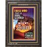 MOUNT ZION   Bible Verse Framed for Home   (GWFAVOUR9114)   "33x45"