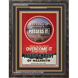 OVERCOMER   Printable Bible Verses to Framed   (GWFAVOUR9120)   