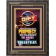 NEGLECT NOT  THE GIFT   Bible Verse Frame   (GWFAVOUR9151)   