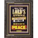 MAY HE GIVE YOU PEACE   Framed Scripture Art   (GWFAVOUR9164B)   