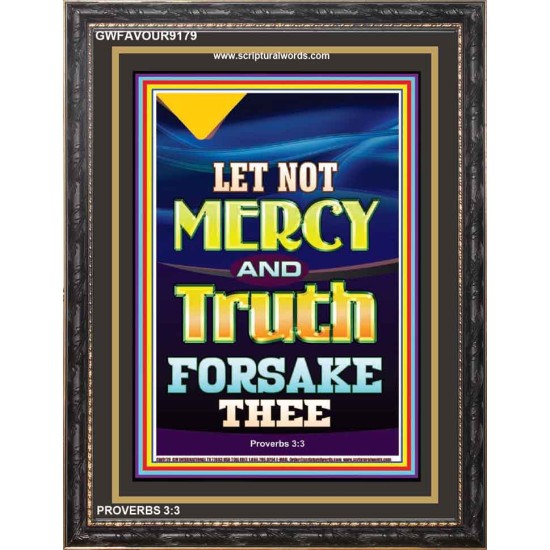 MERCY AND TRUTH   Contemporary Christian Poster   (GWFAVOUR9179)   