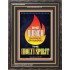 QUENCH NOT THE HOLY SPIRIT   Acrylic Glass Frame Scripture Art   (GWFAVOUR9183)   "33x45"