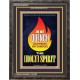 QUENCH NOT THE HOLY SPIRIT   Acrylic Glass Frame Scripture Art   (GWFAVOUR9183)   