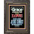 LOVE THE LORD   Wall Art Poster   (GWFAVOUR9216B)   "33x45"