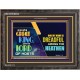 A GREAT KING IS OUR GOD THE LORD OF HOSTS   Custom Frame Bible Verse   (GWFAVOUR9348)   