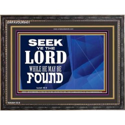 SEEK YE THE LORD   Bible Verses Framed for Home Online   (GWFAVOUR9401)   