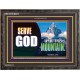 SERVE GOD UPON THIS MOUNTAIN   Framed Scriptures Dcor   (GWFAVOUR9415)   