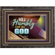 WALK HUMBLY WITH THY GOD   Scripture Art Prints Framed   (GWFAVOUR9452)   