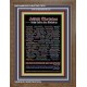 NAMES OF JESUS CHRIST WITH BIBLE VERSES IN GERMAN LANGUAGE {Namen Jesu Christi}   Wooden Frame  (GWFNAMESOFCHRISTDEUTSCH)   