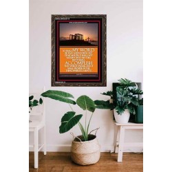 THE WORD OF GOD    Bible Verses Poster   (GWGLORIOUS114)   