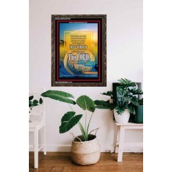 WORSHIP ONLY THY LORD THY GOD   Contemporary Christian Poster   (GWGLORIOUS1284)   