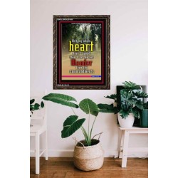 WITH MY WHOLE HEART   Wall Art Poster   (GWGLORIOUS1600)   