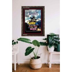 WORSHIP AT HIS HOLY HILL   Framed Bible Verse   (GWGLORIOUS3052)   