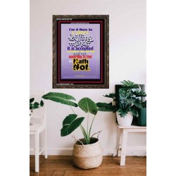 WILLING MIND   Large Framed Scriptural Wall Art   (GWGLORIOUS3189)   