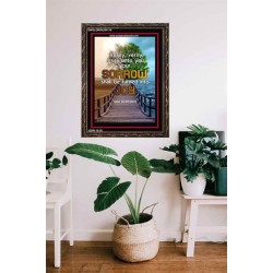 YOUR SORROW SHALL BE TURNED INTO JOY   Christian Paintings Acrylic Glass Frame   (GWGLORIOUS4118)   