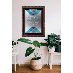 VERY GREAT REWARD   Encouraging Bible Verses Framed   (GWGLORIOUS4627)   "33x45"