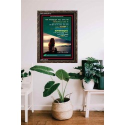 WHOSOEVER WILL SAVE HIS LIFE SHALL LOSE IT   Christian Artwork Acrylic Glass Frame   (GWGLORIOUS4712)   "33x45"