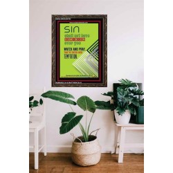 WATCH AND PRAY   Printable Bible Verses to Framed   (GWGLORIOUS4793)   "33x45"