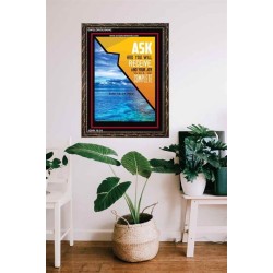 YOUR JOY WILL BE COMPLETE   Christian Quote Framed   (GWGLORIOUS4842)   "33x45"