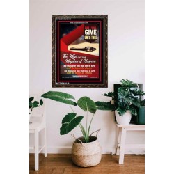 WHATSOEVER THOU SHALT BIND ON EARTH   Printable Bible Verses to Framed   (GWGLORIOUS5166)   "33x45"