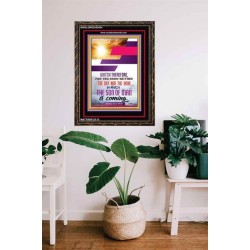 WATCH THEREFORE   Christian Framed Wall Art   (GWGLORIOUS5434)   "33x45"