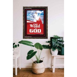 THE WORD OF GOD   Bible Verses Frame   (GWGLORIOUS5435)   